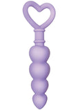 Sweet Treat Silicone Anal Beads - Purple