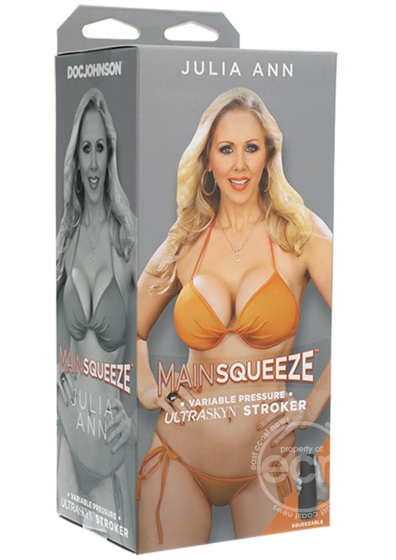 Main Squeeze Julia Ann Ultraskyn Masturbator - Pussy - Vanilla