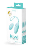 VeDO Kiwi Rechargeable Silicone Insertable Bullet Vibrator - Tease Me Turquoise