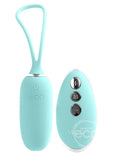 VeDO Kiwi Rechargeable Silicone Insertable Bullet Vibrator - Tease Me Turquoise