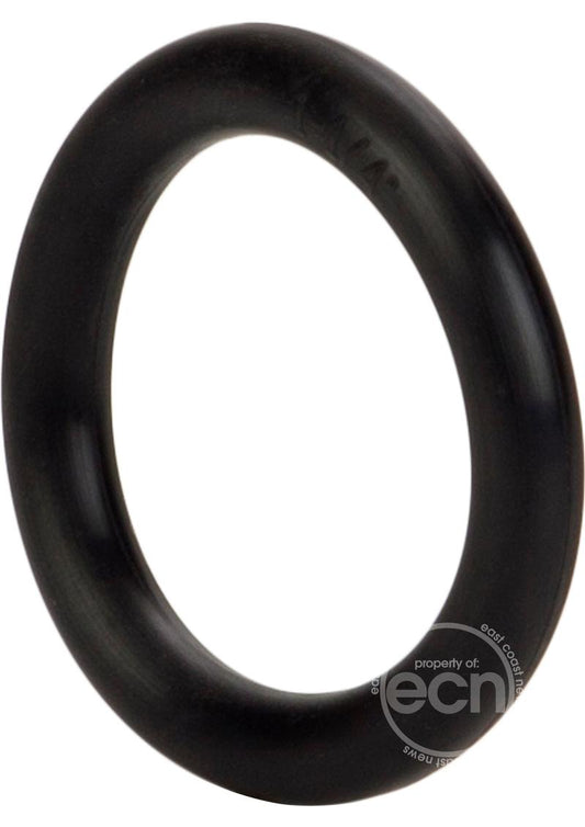 Black Rubber Cock Ring - Small - Black