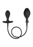 CalExotics Weighted Silicone Inflatable Plug - Black