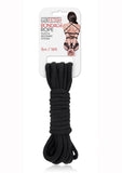 Lux Fetish Bondage Rope 5 m / 16 ft. Black