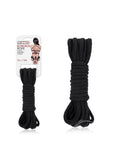 Lux Fetish Bondage Rope 5 m / 16 ft. Black