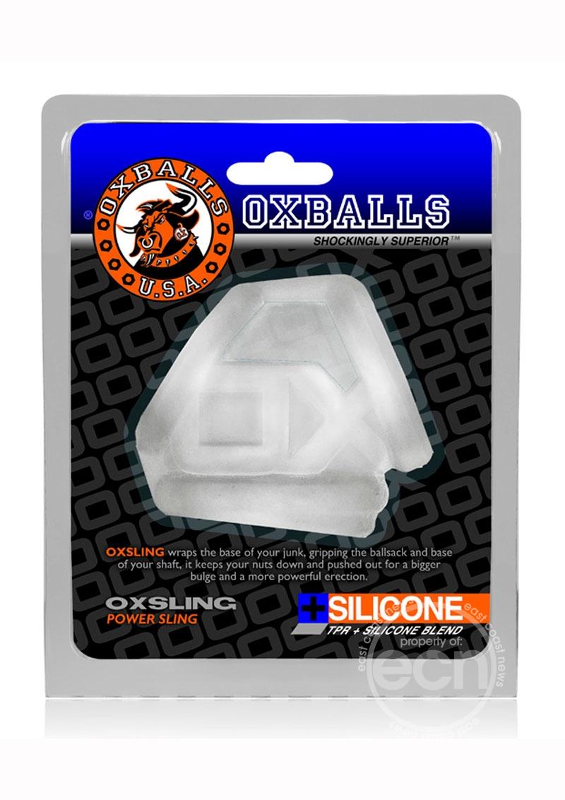 Oxballs Oxsling Silicone Blend Power Sling - Frost