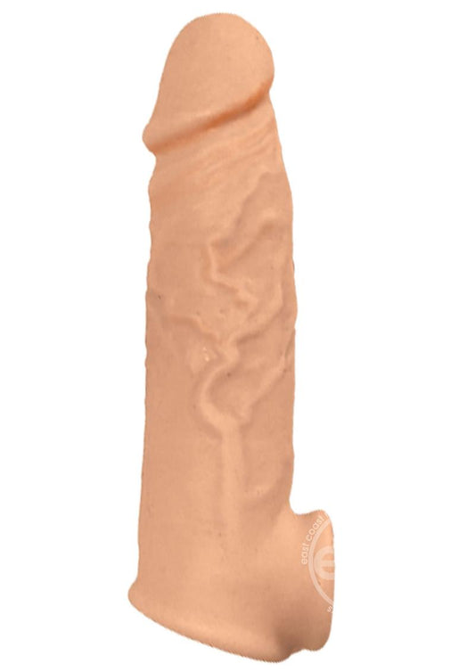 Natural Realskin Vibrating Penis Xtender - Vanilla