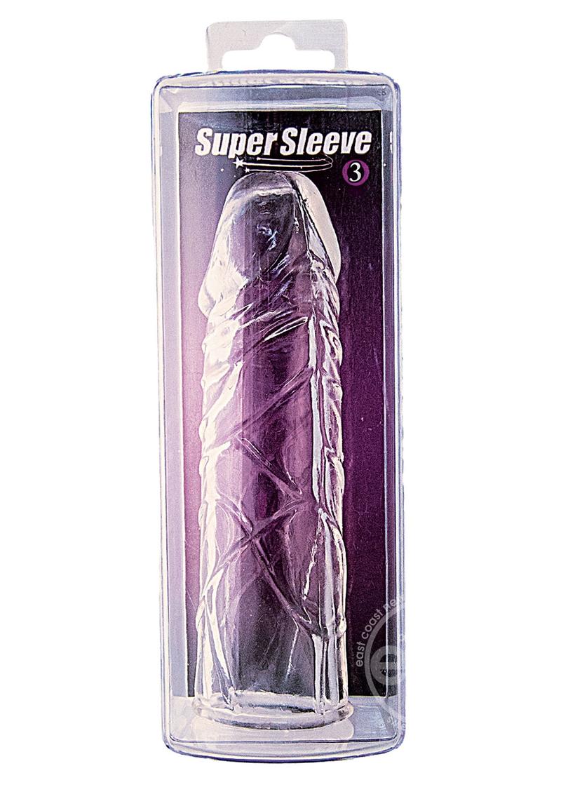 Super Sleeve 3 Penis Extender - Clear