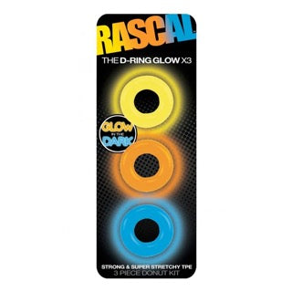 Rascal The D-Ring Glow x3