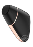 Satisfyer Love Triangle Rechargeable Silicone Clitoral Stimulator - Black/Rose Gold