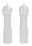 Senso Dual Pleasure Penis Sleeve (2 Pack) - Clear