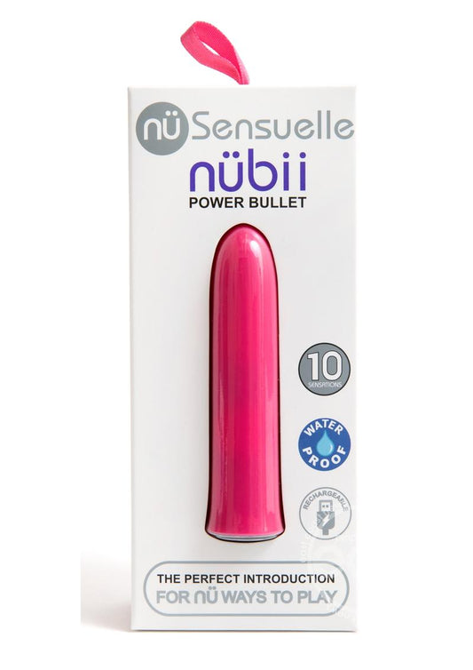 Sensuelle Nubii SUVI 10 Function Rechargeable Bullet Vibrator