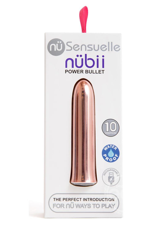 Sensuelle Nubii SUVI 10 Function Rechargeable Bullet Vibrator