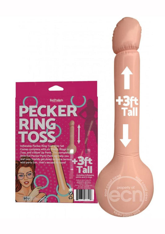 Inflatable Pecker Ring Toss Game