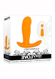 Evolved Creamsicle Rechargeable Remote-Controlled Silicone G-Spot and Prostate Massager Orange