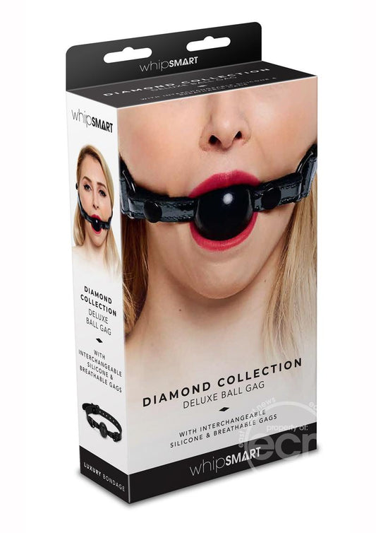 WhipSmart Deluxe Ball Gag - Black