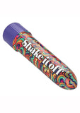 Naughty Bits Shake It Off Powerful Mini Vibrator - Multi Color