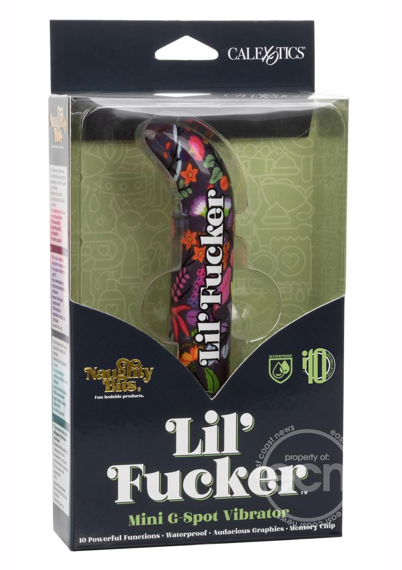 Naughty Bits Lil' Fucker Mini G-Spot Vibrator - Multicolor