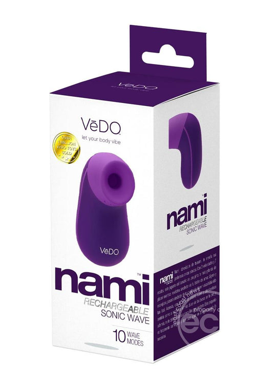 VeDO Nami Rechargeable Sonic Vibrator - Purple