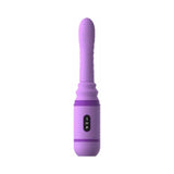 Pipedream Fantasy For Her Love Thrust-Her Rechargeable Silicone Thrusting Vibrator Purple