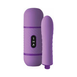 Pipedream Fantasy For Her Love Thrust-Her Rechargeable Silicone Thrusting Vibrator Purple