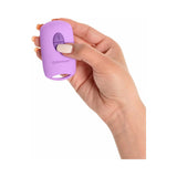 Pipedream Fantasy For Her Love Thrust-Her Rechargeable Silicone Thrusting Vibrator Purple