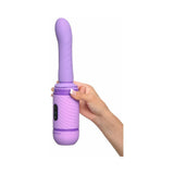 Pipedream Fantasy For Her Love Thrust-Her Rechargeable Silicone Thrusting Vibrator Purple