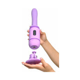 Pipedream Fantasy For Her Love Thrust-Her Rechargeable Silicone Thrusting Vibrator Purple