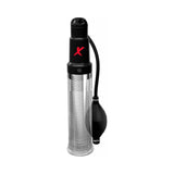 PDX Elite Suck-N-Pump Vibrating Penis Pump & Stroker Clear