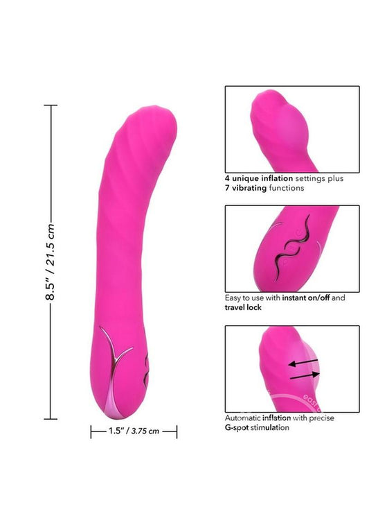 Insatiable G Inflatable G-Wand Silicone Rechargeable Vibrator