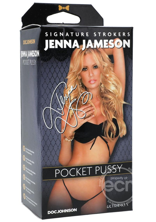 Signature Strokers Jenna Jameson Ultraskyn Pocket Masturbator - Pussy - Vanilla