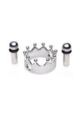 Master Series Crowned Magnetic Crown Nipple Clamps - Stainless Steel