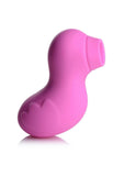 Inmi Shegasm Sucky Ducky Silicone Rechargeable Clitoral Stimulator - Pink