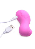 Inmi Shegasm Sucky Ducky Silicone Rechargeable Clitoral Stimulator - Pink