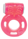 Foil Pack Vibrating Cock Ring - Pink