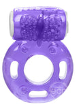 Foil Pack Vibrating Cock Ring - Purple