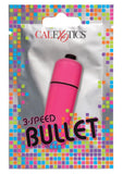 Foil Pack 3-Speed Bullet Vibrator - Pink