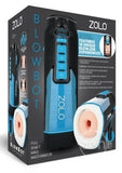 ZOLO Blowbot Full Shaft Male Blowjob Masturbator - Blue/Black