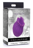 Inmi Bloomgasm Wild Violet Rechargeable Silicone 10X Licking Stimulator