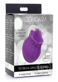 Inmi Bloomgasm Wild Violet Rechargeable Silicone 10X Licking Stimulator