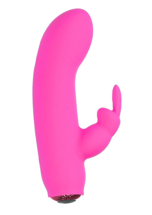 PowerBullet Alice's Bunny Silicone Rechargeable Rabbit - Pink