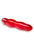 Naturally Yours Flamenco Vibrating Dildo 6.75in - Red