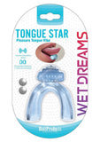 Tongue Star Pleasure Tongue Vibrator - Clear
