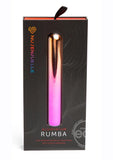 Nu Sensuelle Aluminium Rumba Rechargeable Warming Bullet - Rainbow