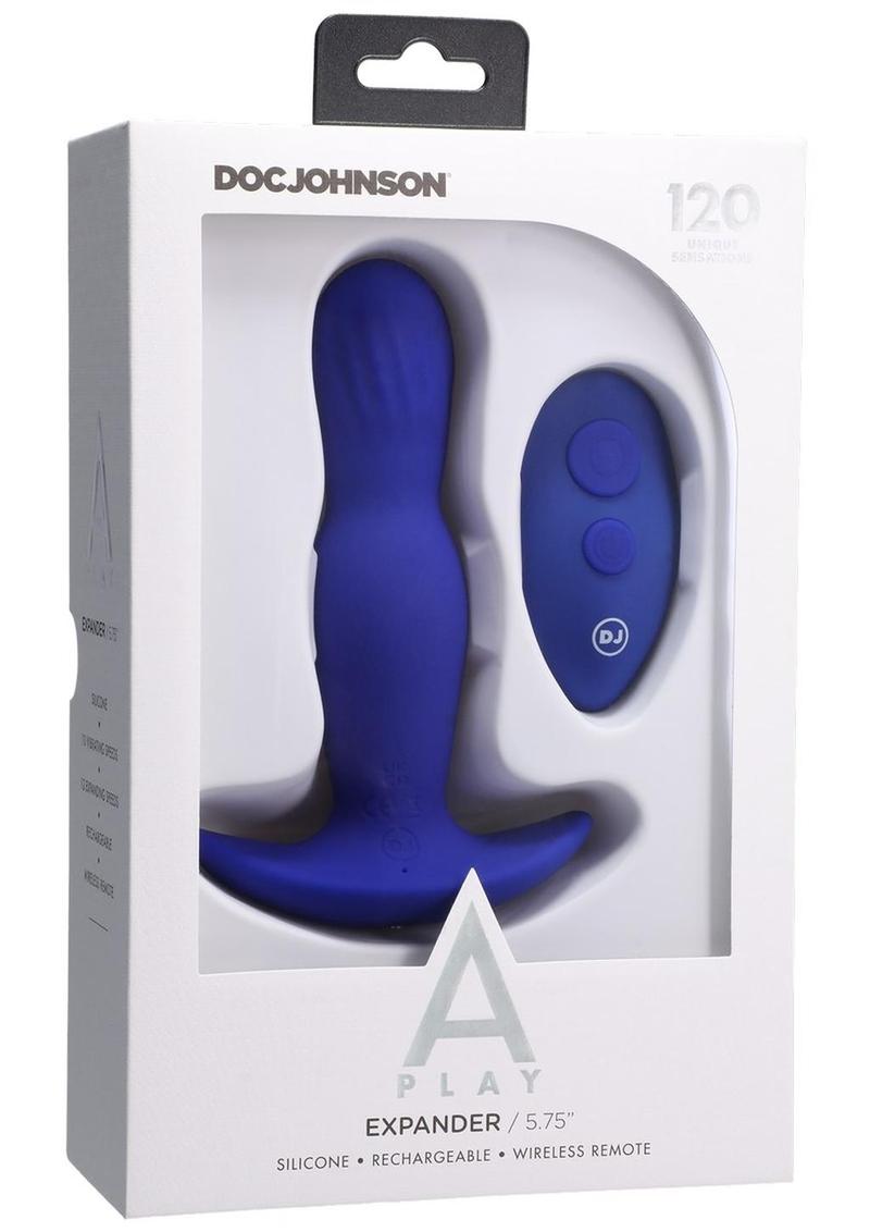 A-Play EXPANDER Rechargeable Silicone Anal Plug with Remote(discontinued)