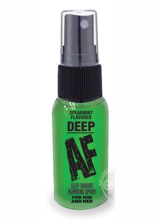 Deep AF Deep Throat Numbing Spray 1oz - Spearmint