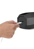M for Men Storm Rechargeable Vibrating Suction Masturbator Black