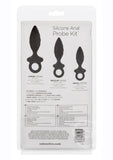 Silicone Anal Probe Kit (Set of 3) - Black