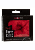 Playful Furry Cuffs - Red