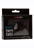 Playful Furry Cuffs - Black