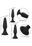 Colt Silicone Anal Trainer Kit (set of 3) - Black